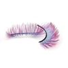 Colorful Fake Eyelashes Gradient Manga False Lashes Unique Colored Fake Eyelashes  Stage Makeup