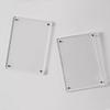 Acrylic Magnetic Photo Frame Double-Sided Clear Picture Display Frame Refrigerator