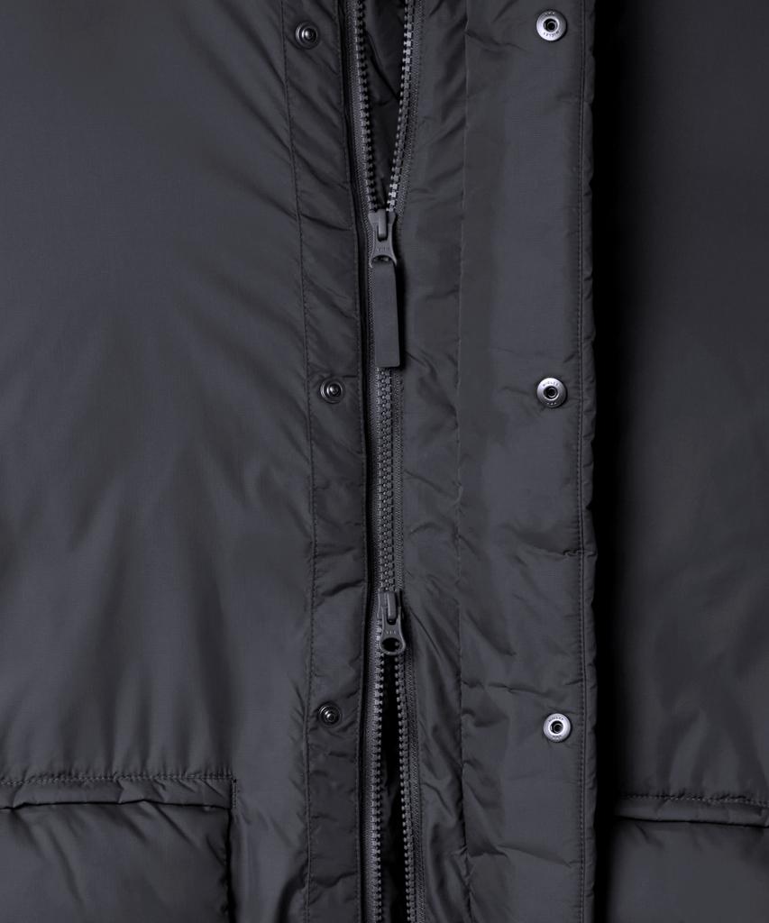 Musinsa Standard Non-Quilted Hooded Padded Jacket [Iron Grey]