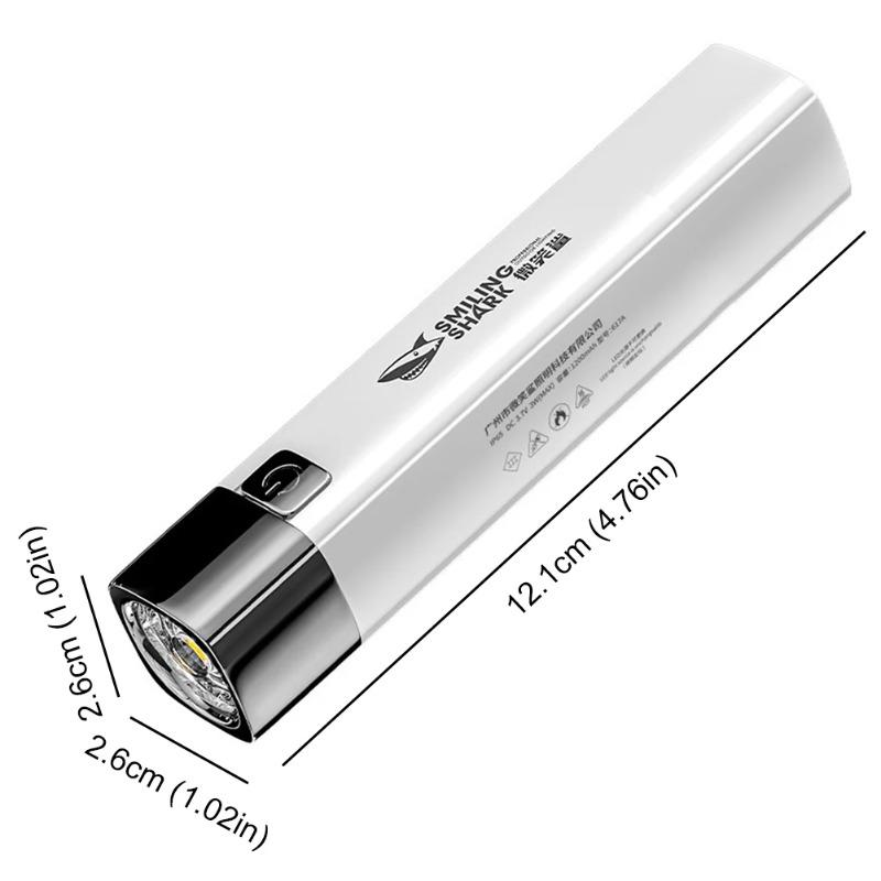 Фонарик высокой яркости с USB-зарядкой, сверхяркий светодиодный фонарь, 3 режима, фонарик для кемпинга, Power Bank для активного отдыха, туризма, рыбалки