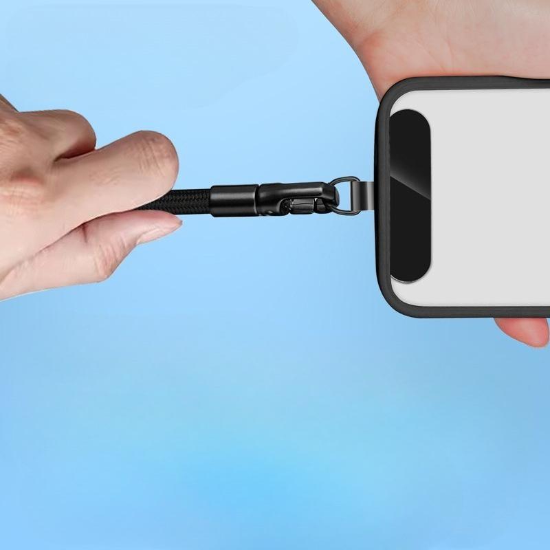 Ремешок - Регулируемый держатель-клипса для телефона для всех чехлов толщиной 7 мм (Шея, плечо, через плечо / запястье)