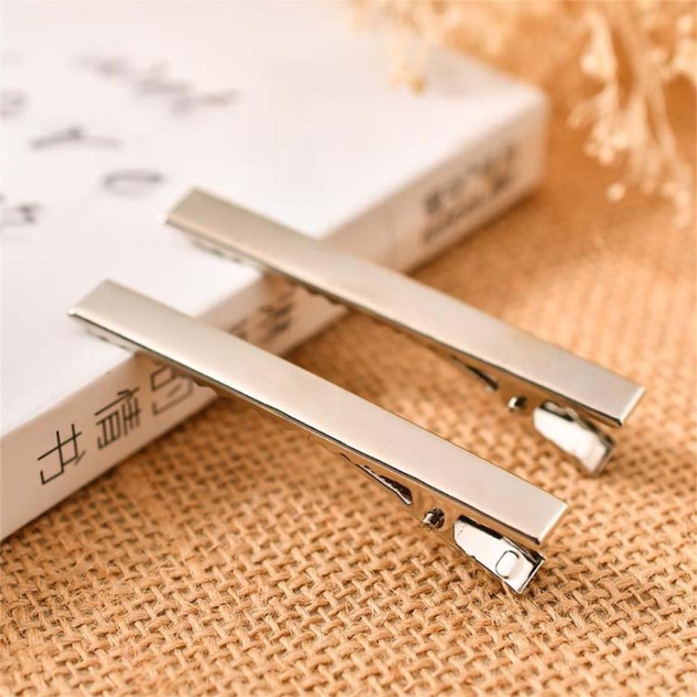 50Pcs Gift Hair accessories Metal Duckbill Clip Alligator Hair Clips Hairpin Crocodile Clamp