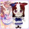 25 см Новые плюшевые игрушки Uma Musume Pretty Derby Мягкие игрушки Мультфильм Милые Мягкие куклы Tokai Teio Периферия для фанатов Подарки