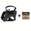1Pc Tactical Reflective Cat Harness Vest With Handle Adjustable Outdoor Walking Training Pet Supplies