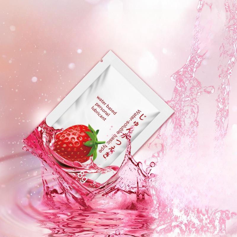 Delicious Fruit Flavored Lubricant - Portable Water-Based Lube 8ml
