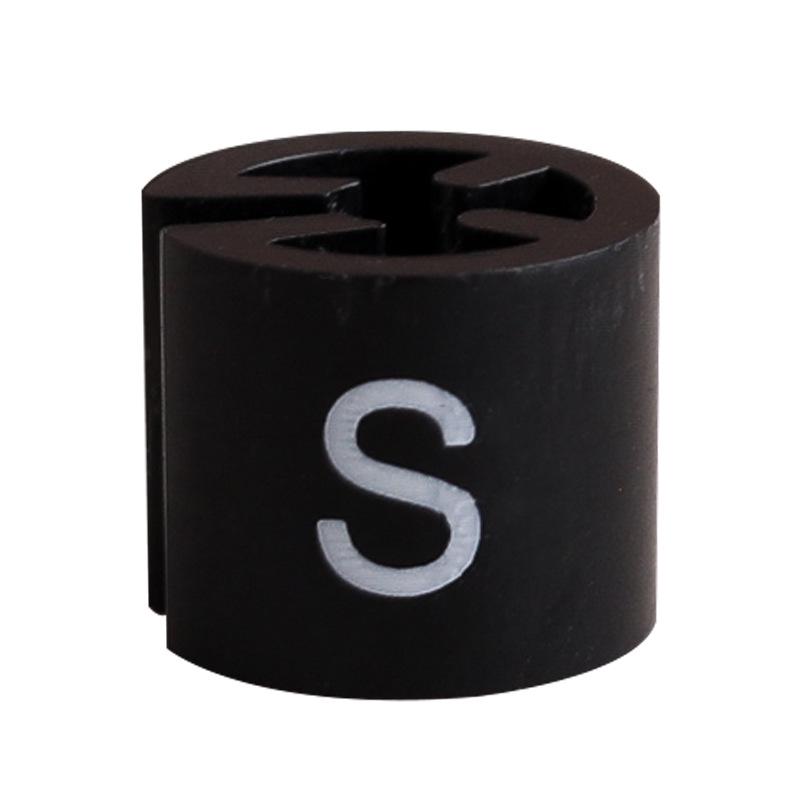 Двусторонний круглый клип-маркер размера одежды для взрослых и детских вешалок