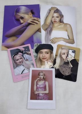 [Б/У] BLACKPINK Розэ торговые карточки и т.д.