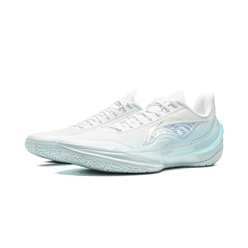 Баскетбольные кроссовки LiNing Blade 5V2 Мужские кроссовки Белый Синий ABAV059-14