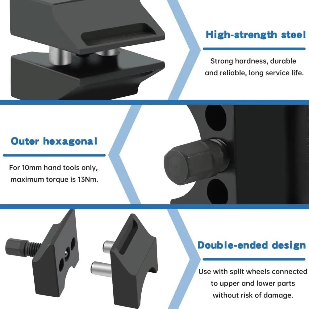 Suspension Strut Separator Expander Tool Kit Suspension Strut Splitter Wheel Hub Steering Knuckle Expander Spreader