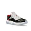 Air Jordan 11 CMFT Low White Black University Red Мужские кроссовки DO0613-160