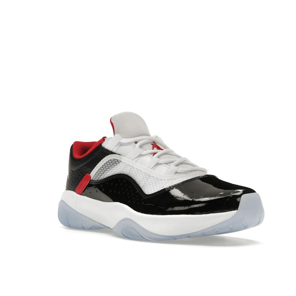 Air Jordan 11 CMFT Low White Black University Red Мужские кроссовки DO0613-160