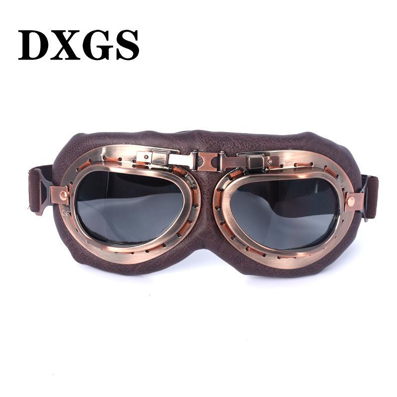 Retro Sports Goggles Pilot with The Same Protective Goggles Motorcycle Off-road Riding Glasses