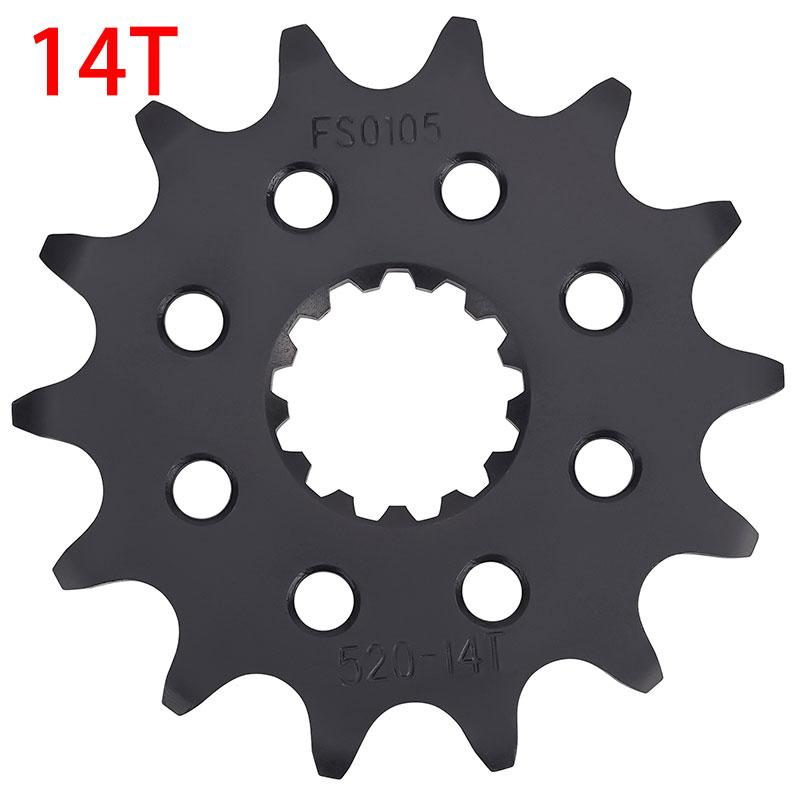 520 Chain 14T 15T 16T 43T 45T Motorcycle Sprocket Gear For Yamaha MT-03 MT-25 YZF-R25 YZF-R3 1WD-E7460-00-00 1WD-F5443-00-00