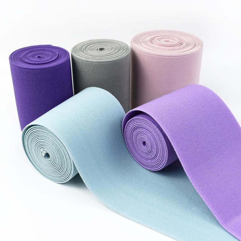 1-5M Meetee 10 см Широкие Эластичные Ленты для Шитья Пояса Растягивающаяся Резинка Йога Эластичная Лента DIY Пружинный Пояс Швейные Аксессуары