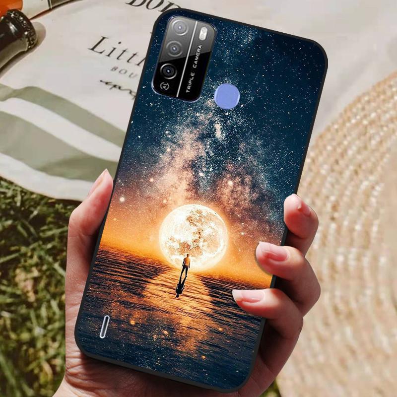 Для Itel Vision 1 Pro Чехол Мягкий Силикон Funda ТПУ Задняя Крышка для Itel Vision 1 Plus Чехлы для Телефона бампер Vision1 P36 Play Coque