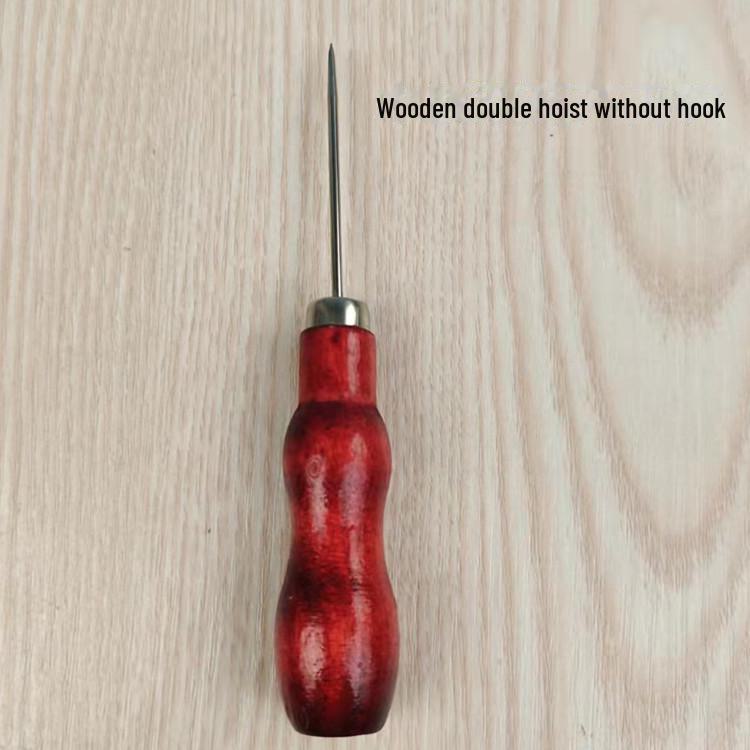 Шило-крючок в форме тыквы с прямым конусом и сверлом по дереву/пластику, 15G