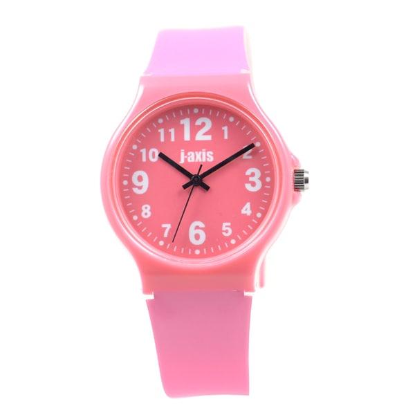 J-AXIS Women's TCG26-PI (Colorful Watch Sun Flame) Round Watch Pink Analog