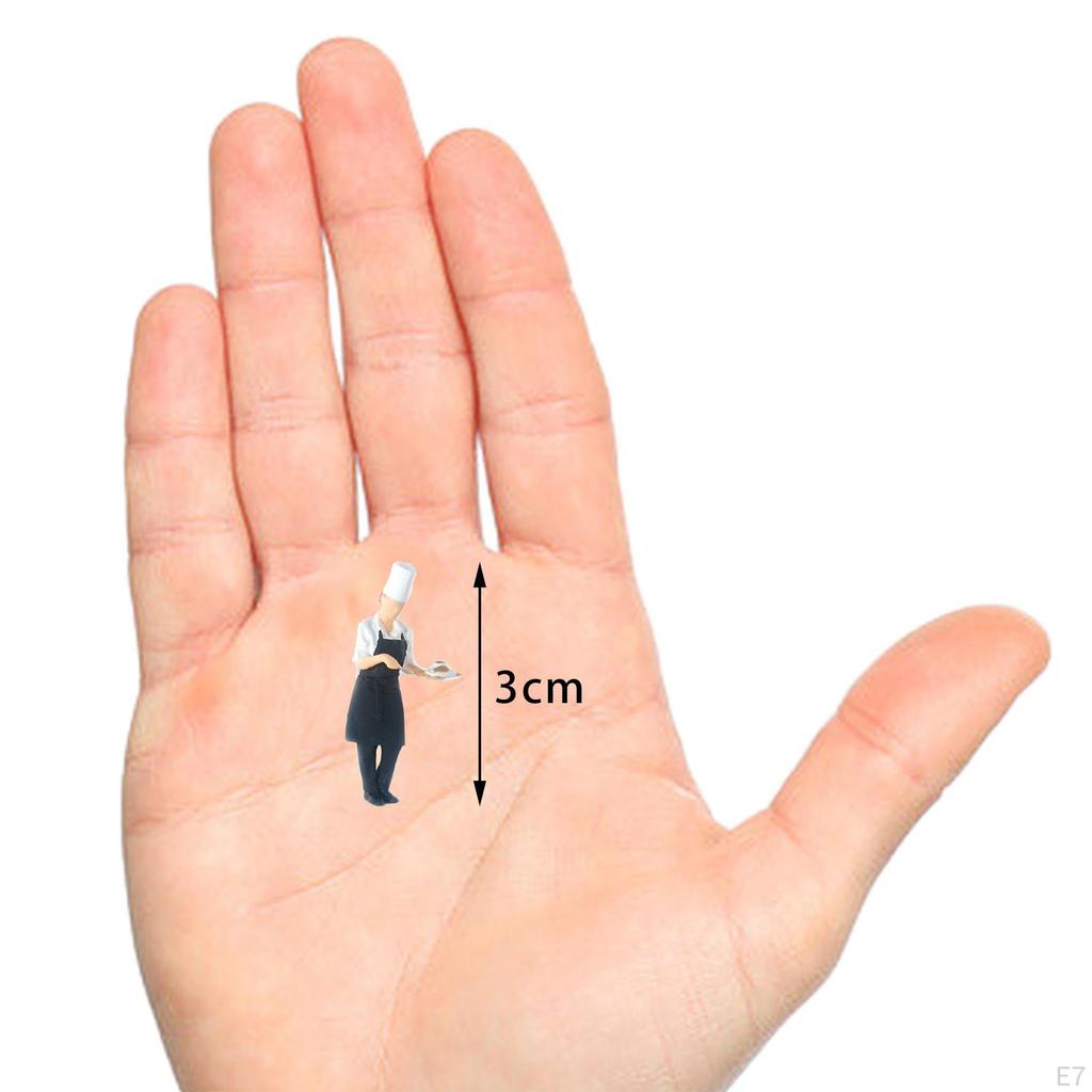 Фигурки Строительная сцена 1:Раскрашенные фигурки в масштабе 64