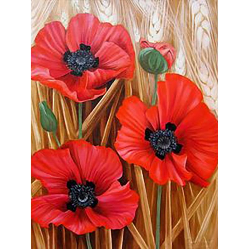 5D DIY Алмазная картина, полная круглая дрель, цветок, набор для вышивки крестом, мозаика, алмазная вышивка, роза, настенное искусство, украшение дома