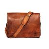 Bag Leather Genuine Shoulder Purse Vintage Handbag Brown Crossbody Women's New