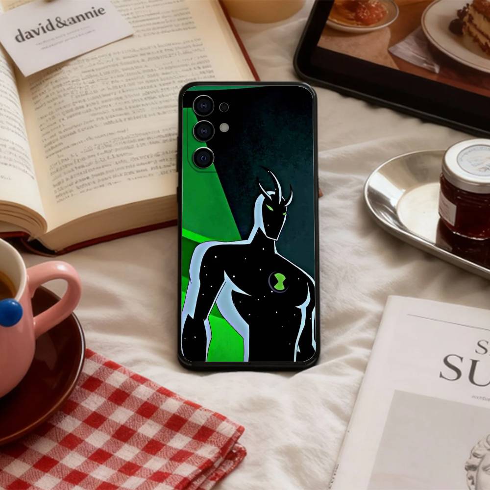 Бен 10 Эпическая Битва Чехол Для Телефона Для Samsung S 25,24,23,22,30,21,10,9,Ultra,Plus,Lite,FE,4,5 G Мягкий Черный Чехол