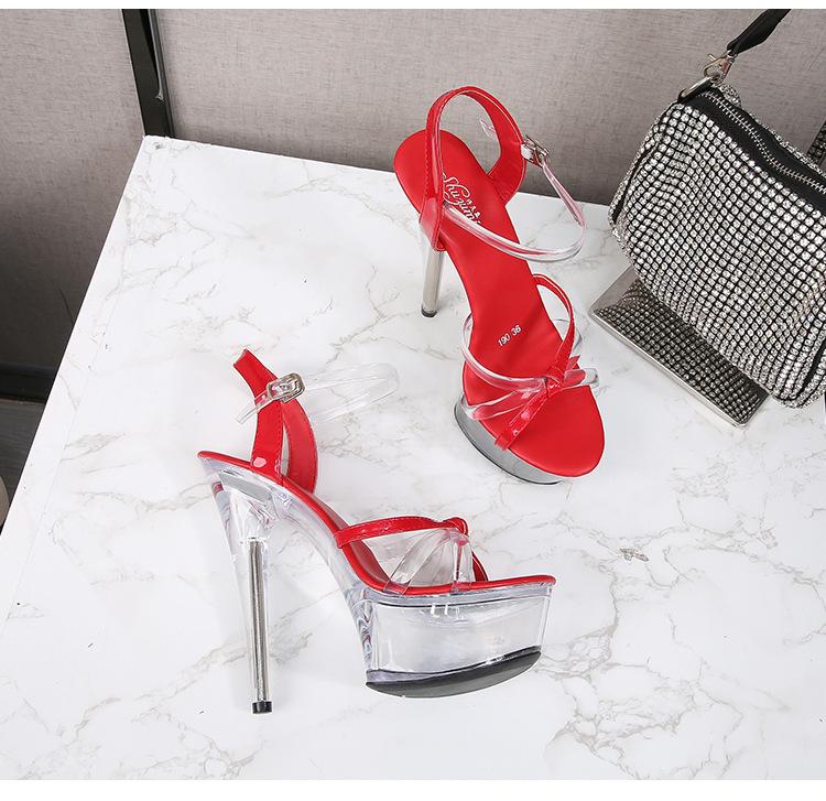 190 серия, очень высокие каблуки 14,5 см, платформа 4,5 см, пикантные женские босоножки на очень высоком каблуке-шпильке LFD