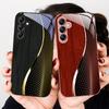 Сетка под дерево черная Для Samsung A 20 30 22 23 24 25 26 31 32 33 34 35 42 50 51 52 53 54 55 56 70 71 72 73 стеклянный чехол для телефона