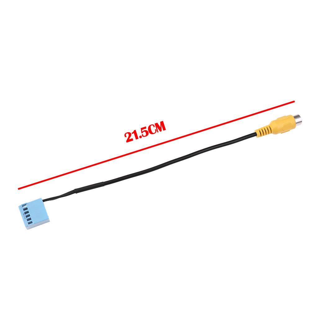 Совершенно новый автомобильный аудиокабель для видеокамеры заднего вида, входная линия AUX для MK5/MK6