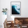 Современный плакат с фотографией океанской волны, минималистичная прибрежная пляжная морская пейзажная картина на холсте, настенное искусство для гостиной, домашний декор, роспись