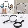 Insect Viewer Educational Tool Jewelry Loupe Reading Glass Lens 5X Magnifying Hand Held Magnifier