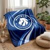 Millwall Football Print Flannel Blanket, Soft Warm Lightweight Throw Blanket for Sofa Bed Camping