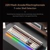 NEW WEIKAV NUT108 Mechanical Keyboard Kit Wireless Tri-mode Gasket Hot-Swap Custom 108Key Aluminum Office Gaming Keyboard Gifts