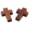 200Pcs Cross Wood Cross Charm 0.85x0.55Inch Wooden Crosses for Crafts  Hanging Ornament