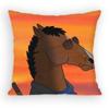 BoJack Horseman Pillow Case Antidustmite Pillowcase Invisible zipper silky Sofa cushion cover for bedroom