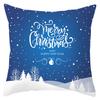 Christmas Snow Scene Series Pillowcases Home Sofa Pillowcase Car Cushion Covers Home Use