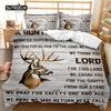 Letter Duvet Cover Set Letter Motivational Words To Son Letter Bedding Set Bedclothes Double Queen King Polyester Quilt Cover