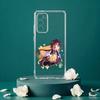Чехол для телефона Zhongli Genshin Impact для Samsung Galaxy S24 S25 S23 S22 S21 Plus S24 S25 Прозрачный чехол