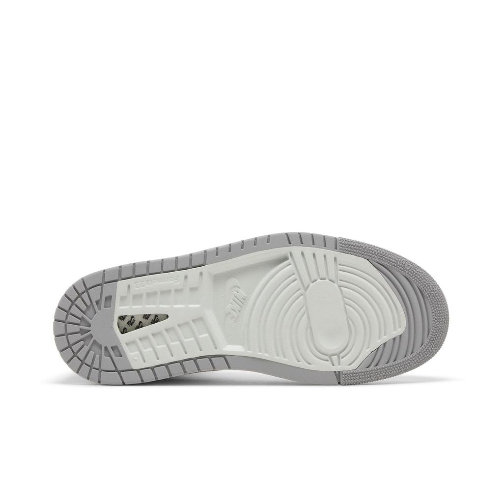 Air Jordan 1 High Zoom Comfort 2 'Particle Grey' (Unisex) Summit White / Light Silver / Sail / Particle Grey Vintage Basketball Shoes DV1307 101