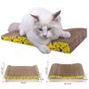 Игрушки для кошек, когтеточка для кошек, гофрированная картонная подушка, шлифовка ногтей, интерактивная защитная мебель, игрушка-когтеточка для кошек