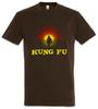 Футболка унисекс с силуэтом ходьбы кунг-фу, символ боевых искусств Брюса, каратэ Ли
