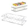 Acrylic Lollipop Holder Lollipop Display Stand Acrylic Cake Pop Stand Holder Set Lollipop Display Rack with 21 Holes for Home