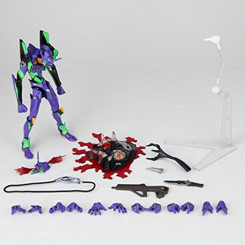 Revoltech EVANGELION EVOLUTION Евангелион Юнит-01, примерно 140 мм, АБС и ПВХ, предварительно раскрашенная экшн-фигурка, EV-001