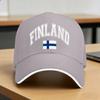 Финляндия Финский флаг Suomi Графический Повседневная Бейсболка  Спортивная на открытом воздухе Хип-хоп Кепки Весна Оптовая Унисекс Взрослый yk Бейсболки