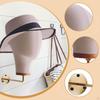 Mannequin Head Hat Display Stand Rack Woman for Hairpieces Elegant Manikin Wall Mounted