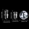 50 Pcs/Lot Mini Empty Plastic Balls Capsule Toys Surprise Ball Container Prop Paintball Capsule Organizer Pill Case