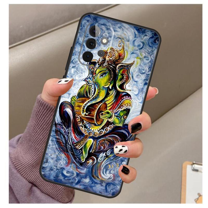 Ganesha Case For Samsung Galaxy A34 A54 A14 A06 A16 A26 A36 A56 A12 A32 A52 A13 A33 A53 A15 A35 A55