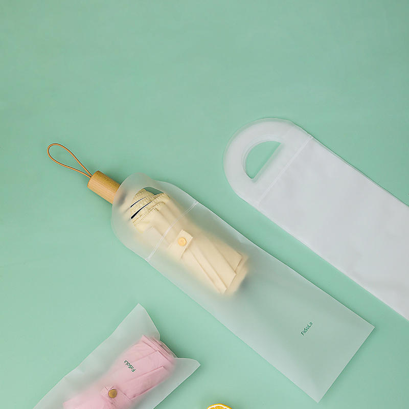 Портативная самозапечатывающаяся складная сумка для хранения зонта, прозрачная сумка для переноски стакана для воды