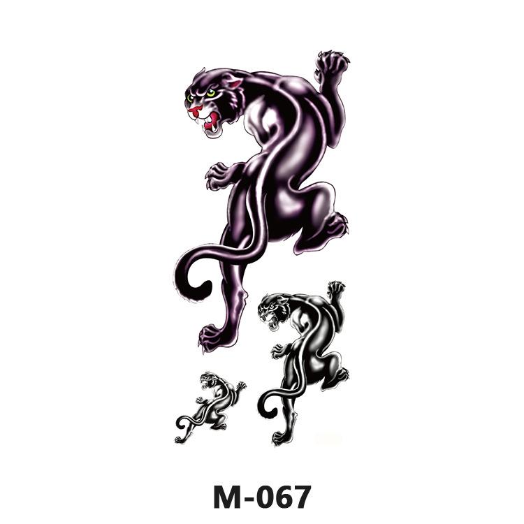 Customize Wolf Dragon Spider Scorpion Animal Temporary Tattoo Designs for Man