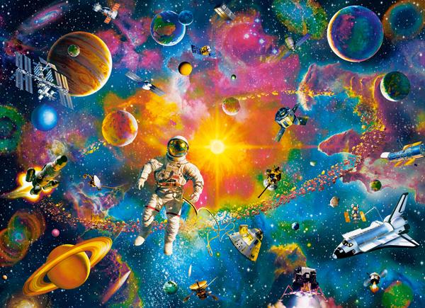 Puzzle 200 B-222261 Man in Space