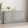 VidaXL Buffet Concrete Grey 102x35x55 Cm Engineered Wood 831889